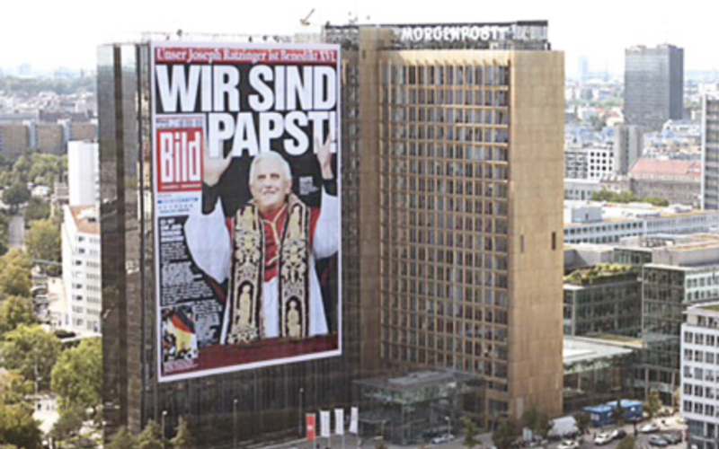 Papst Plakat