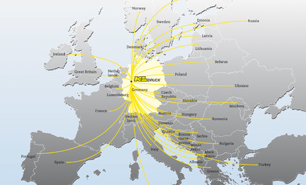 Europaweite Logistik