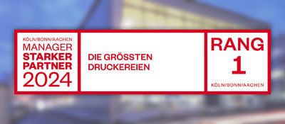 News: Nummer 1 unter den Druckereien in der Region (17.04.2024)