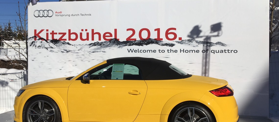 Audi: Eventausstattung in Kitzbühel