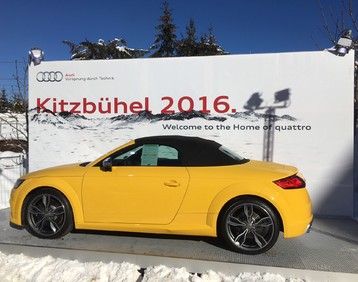 Audi: Eventausstattung in Kitzbühel