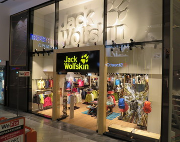 Jack Wolfskin: POS-Ausstattung