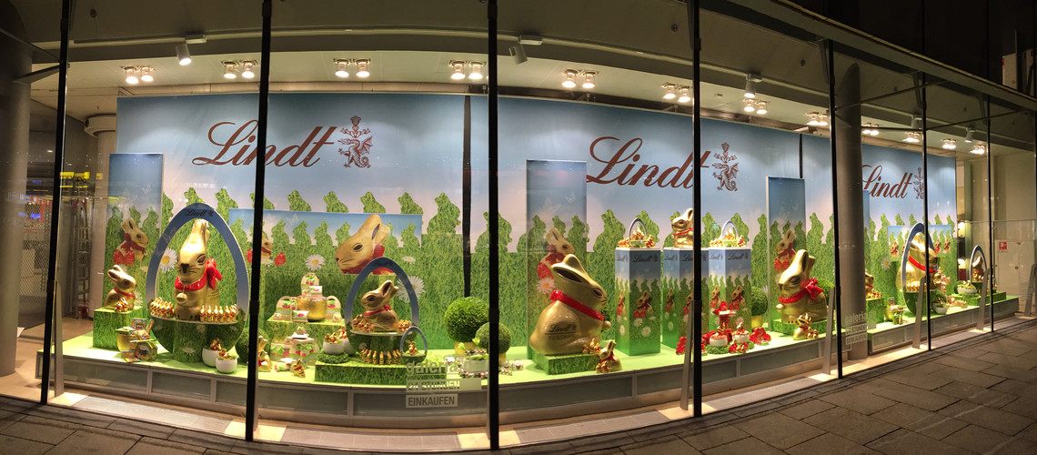 Lindt: Exklusive Sonderdekorationen am Point of Sale