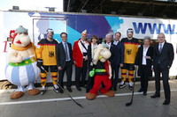 Thalys: Vollfolierung in den offiziellen Farben der 2017 IIHF Eishockey-WM